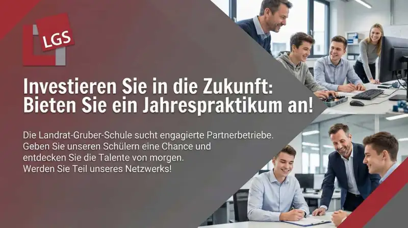 Wir suchen Betriebe für Jahrespraktika